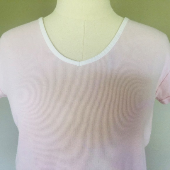Nautica Blue Pink Sleep Top Large - Picture 5 of 9